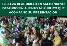 Belleza Real deslumbró en Salto Nuevo y se perfila para el Carnaval de Salto 2026