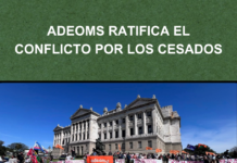 La lucha no se detuvo