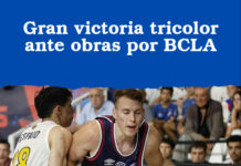 Gran victoria tricolor ante obras por BCLA