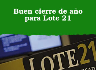 Buen cierre de año para Lote 21
