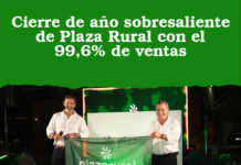 Cierre de año sobresaliente de Plaza Rural con el 99,6% de ventas