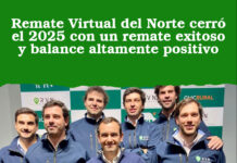 Remate Virtual del Norte cerró el 2025 con un remate exitoso y balance altamente positivo