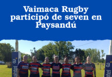 Vaimaca Rugby participó de seven en Paysandú