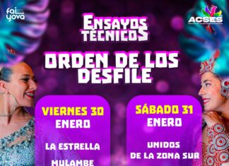 Ensayos técnicos de las escuelas de samba animan la Costa