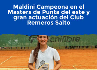 Maldini Campeona en el Masters de Punta del este y gran actuación del Club Remeros Salto