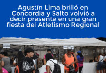 Agustín Lima brilló en Concordia y Salto volvió a decir presente en una gran fiesta del Atletismo Regional