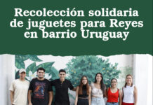 Recolección solidaria de juguetes para Reyes en barrio Uruguay