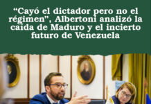 “Cayó el dictador pero no el régimen”, Albertoni analizó la caída de Maduro y el incierto futuro de Venezuela