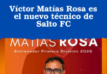 Víctor Matías Rosa es el nuevo técnico de Salto FC