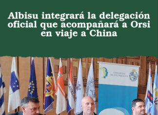 Albisu integrará la delegación oficial que acompañará a Orsi en viaje a China