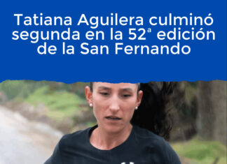 Tatiana Aguilera culminó segunda en la 52ª edición de la San Fernando