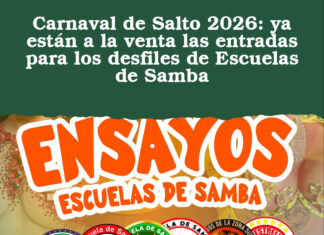 Carnaval de Salto 2026: ya están a la venta las entradas para los desfiles de Escuelas de Samba