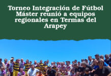 Torneo Integración de Fútbol Máster reunió a equipos regionales en Termas del Arapey