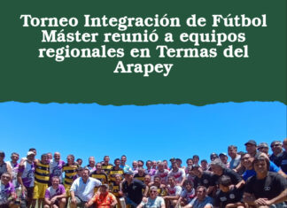 Torneo Integración de Fútbol Máster reunió a equipos regionales en Termas del Arapey