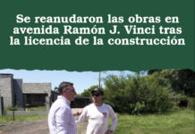 Se reanudaron las obras en avenida Ramón J. Vinci tras la licencia de la construcción