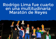 Rodrigo Lima fue cuarto en una multitudinaria Maratón de Reyes
