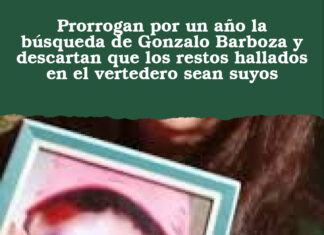 Prorrogan por un año la búsqueda de Gonzalo Barboza y descartan que los restos hallados en el vertedero sean suyos