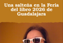 Una salteña en la Feria del libro 2026 de Guadalajara