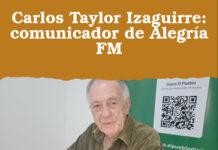 Carlos Taylor Izaguirre: comunicador de Alegría FM