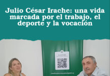 Julio César Irache: una vida marcada por el trabajo, el deporte y la vocación