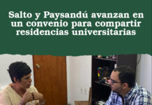 Salto y Paysandú avanzan en un convenio para compartir residencias universitarias