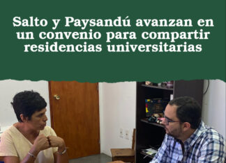 Salto y Paysandú avanzan en un convenio para compartir residencias universitarias