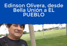 Edinson Olivera, desde Bella Unión a EL PUEBLO
