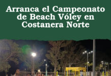 Arranca el Campeonato de Beach Vóley en Costanera Norte