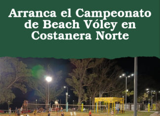 Arranca el Campeonato de Beach Vóley en Costanera Norte