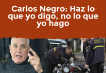 Carlos Negro: Haz lo que yo digo, no lo que yo hago