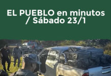 EL PUEBLO en minutos / Sábado 23/1
