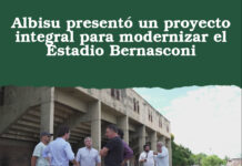 Albisu presentó un proyecto para modernizar el Estadio Bernasconi