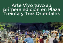 Arte Vivo tuvo su primera edición en Plaza Treinta y Tres Orientales