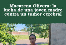 Macarena: la lucha de una joven madre contra un tumor cerebral