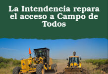 La Intendencia repara el acceso a Campo de Todos