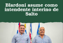 Blardoni asume como intendente interino de Salto