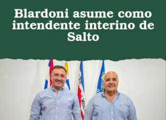 Blardoni asume como intendente interino de Salto