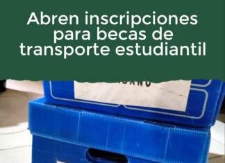 Abren inscripciones para becas de transporte estudiantil