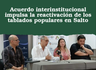 Acuerdo interinstitucional impulsa la reactivación de los tablados