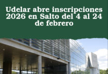 Udelar abre inscripciones 2026 en Salto del 4 al 24 de febrero