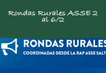 Rondas Rurales ASSE 2 al 6/2