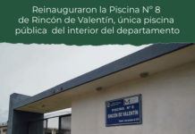 Reinauguraron la Piscina Nº 8 de Rincón de Valentín, única piscina pública del interior del departamento