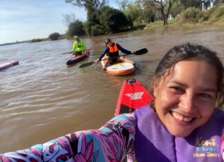 En febrero comienzan clases de kayak y SUP, Salto al Agua