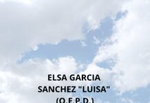 ELSA GARCIA SANCHEZ «LUISA» (Q.E.P.D.)