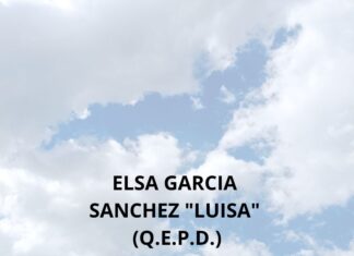 ELSA GARCIA SANCHEZ «LUISA» (Q.E.P.D.)
