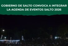 Gobierno de Salto convoca a integrar la Agenda de Eventos Salto 2026