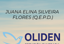 JUANA ELINA SILVEIRA FLORES (Q.E.P.D.)
