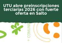 UTU abre preinscripciones terciarias 2026 con fuerte oferta en Salto