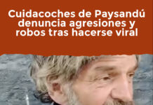 Cuidacoches de Paysandú denuncia agresiones y robos tras hacerse viral