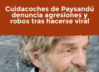 Cuidacoches de Paysandú denuncia agresiones y robos tras hacerse viral